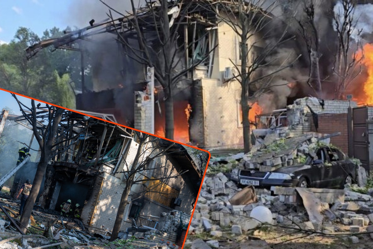 Rus bombası iş insanı Sapronov’un Harkiv’deki evine isabet etti.